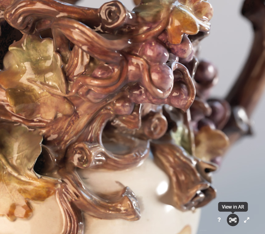 Anteprima modello 3D realtime